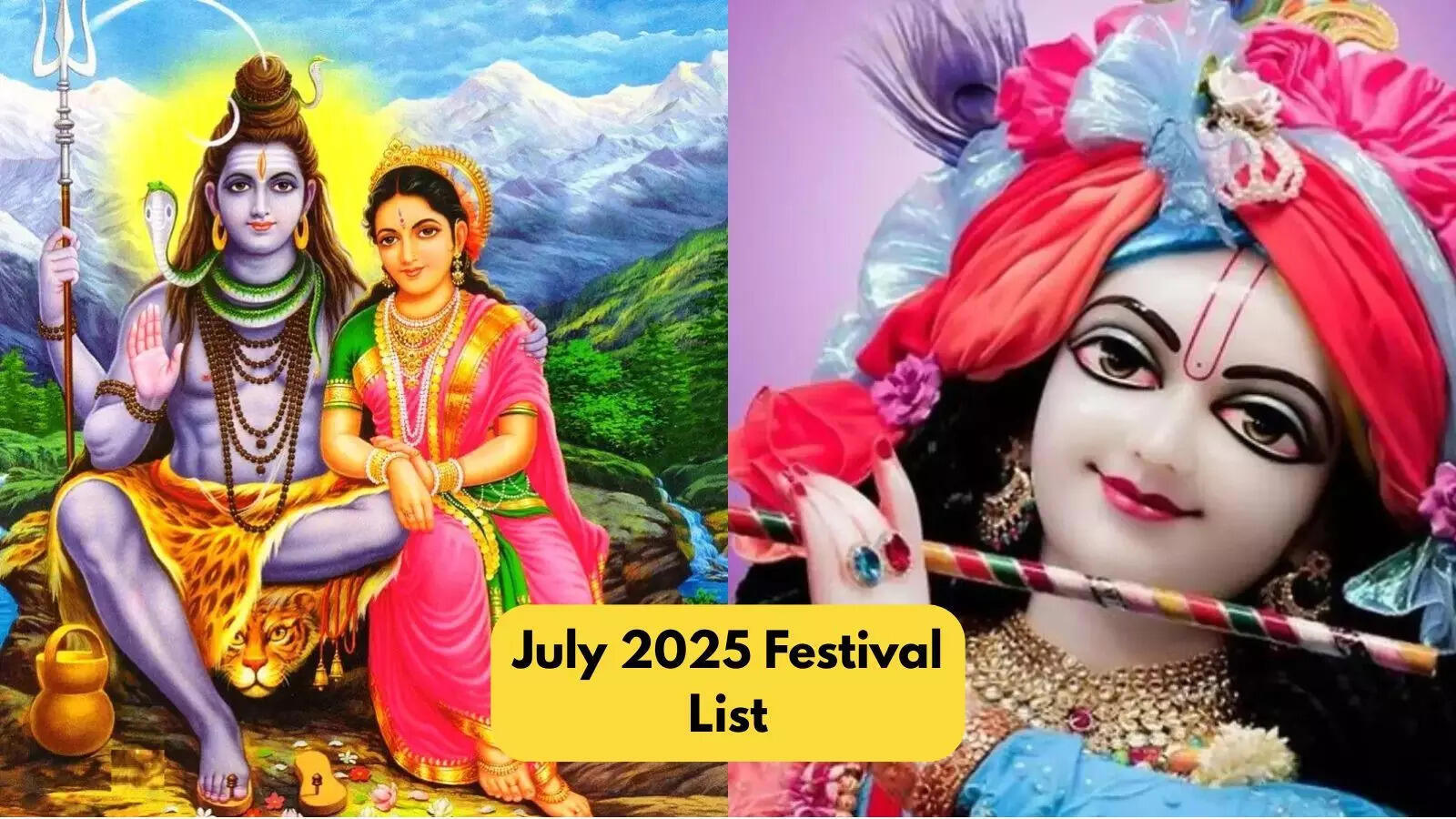 Festivals in July 2025: From Devshayani Ekadashi to Hariyali Teej and Festivals in July 2025: From Devshayani Ekadashi to Hariyali Teej and