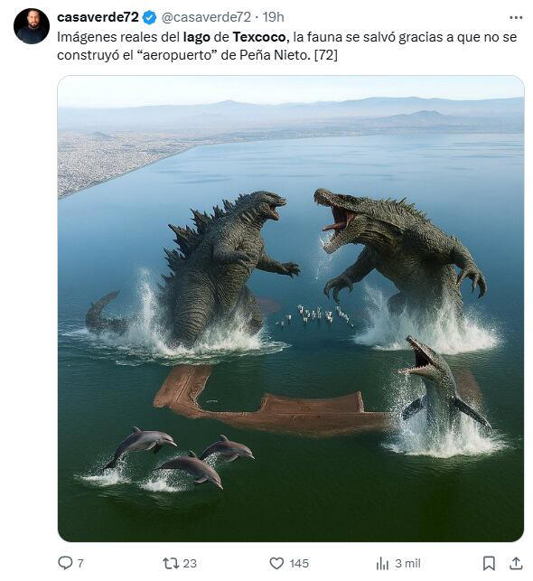 Los memes más creativos de la imagen viral de Texcoco. Foto: Captura de pantalla