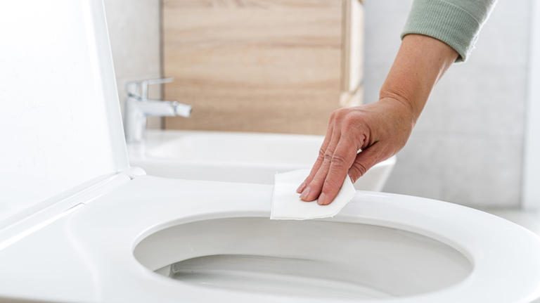 Blast Stubborn Stains Off Your Toilet Seat Using A Kitchen Staple You ...