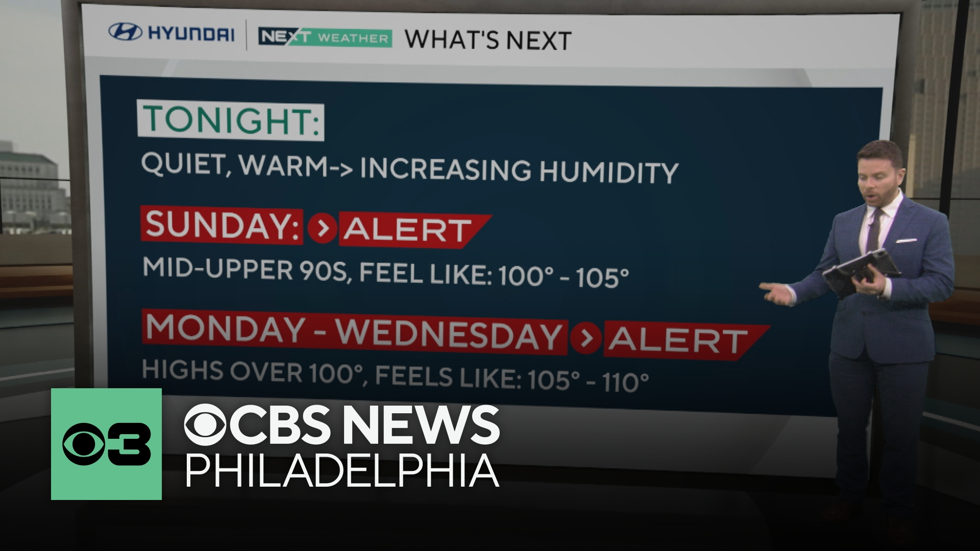 First heat wave of the year in Philadelphia region; NEXT Weather Alert ...