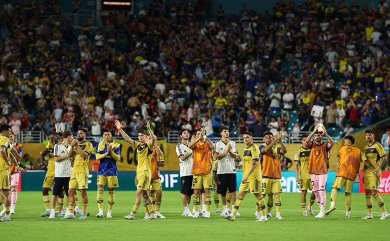 Boca, con la ilusión intacta en búsqueda de los octavos de final del Mundial de Clubes (Getty).