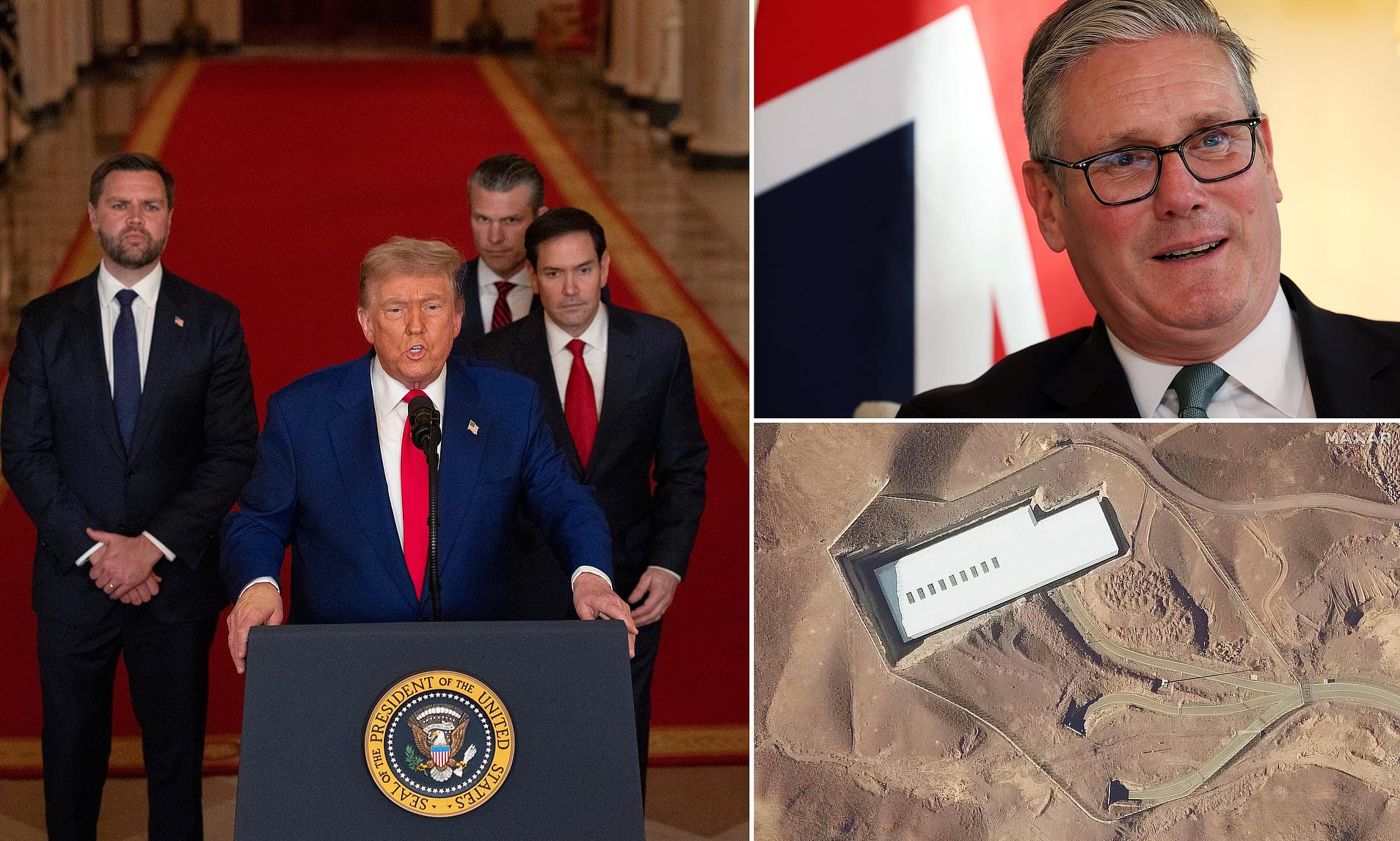 Keir Starmer backs strike by Trump's US on Iran