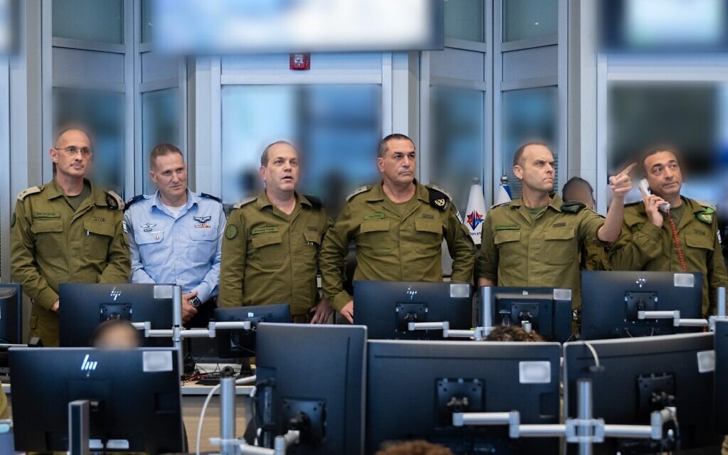 IDF chief officially dimisses Oct. 7’s heads of intel, operations ...