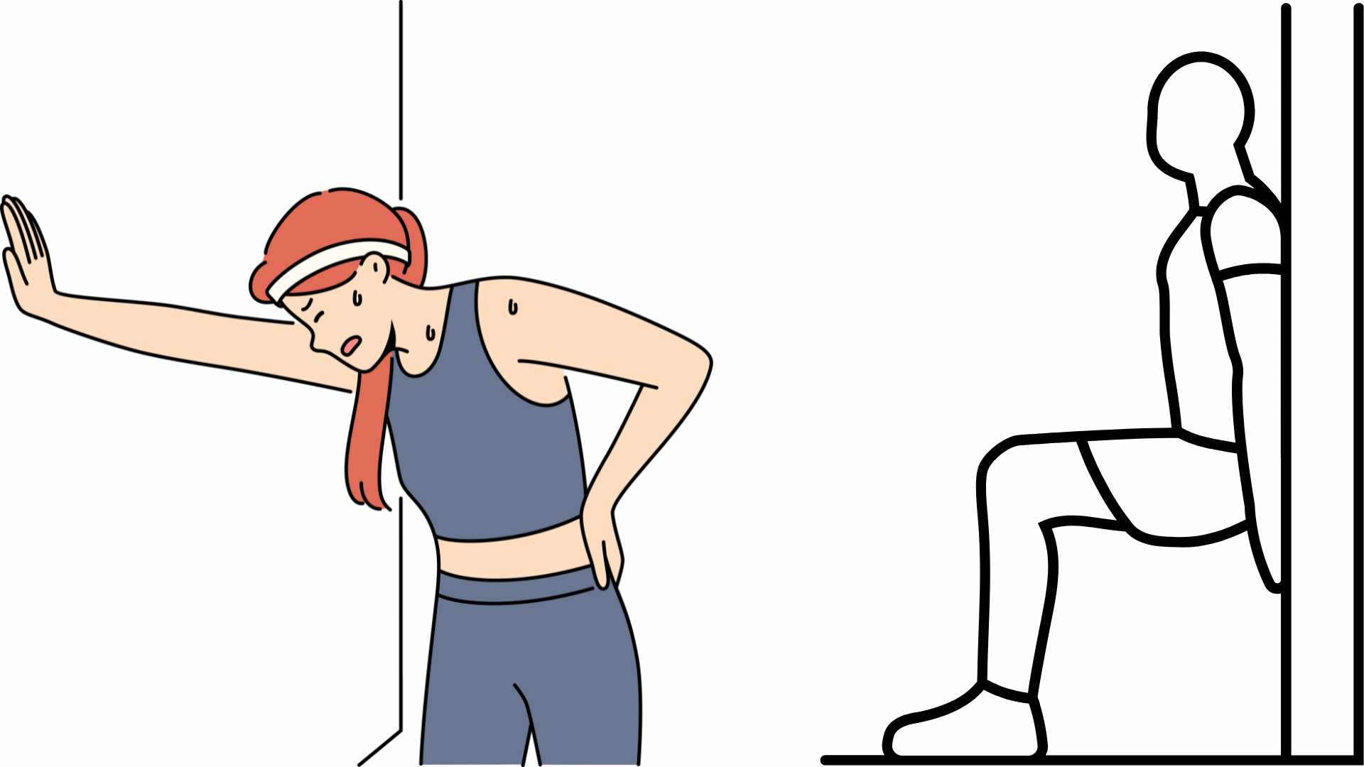 5 lợi ích sức khỏe khi đứng dựa vào tường 10 phút