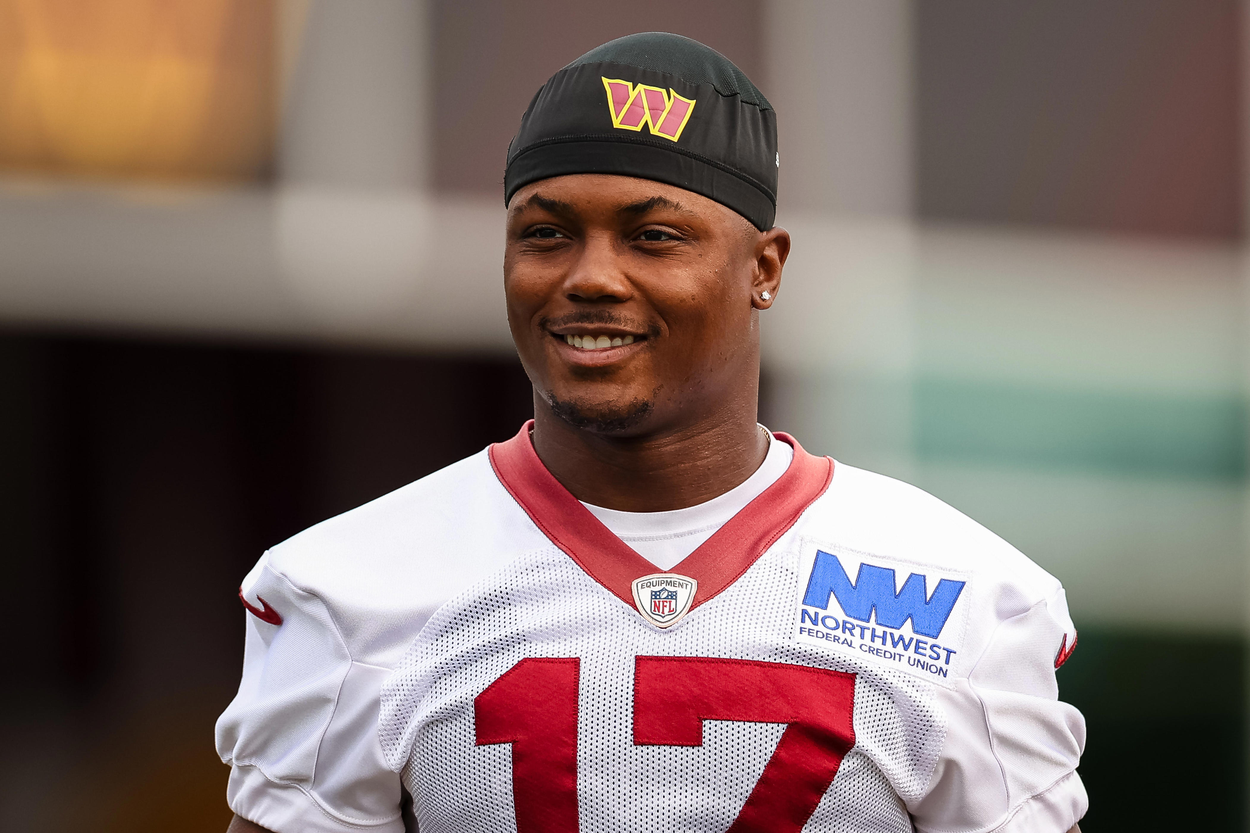 Commanders WR Terry McLaurin did not participate during Tuesday's OTAs
