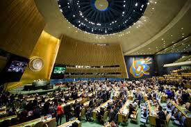 Asamblea General de la ONU. / ONU.