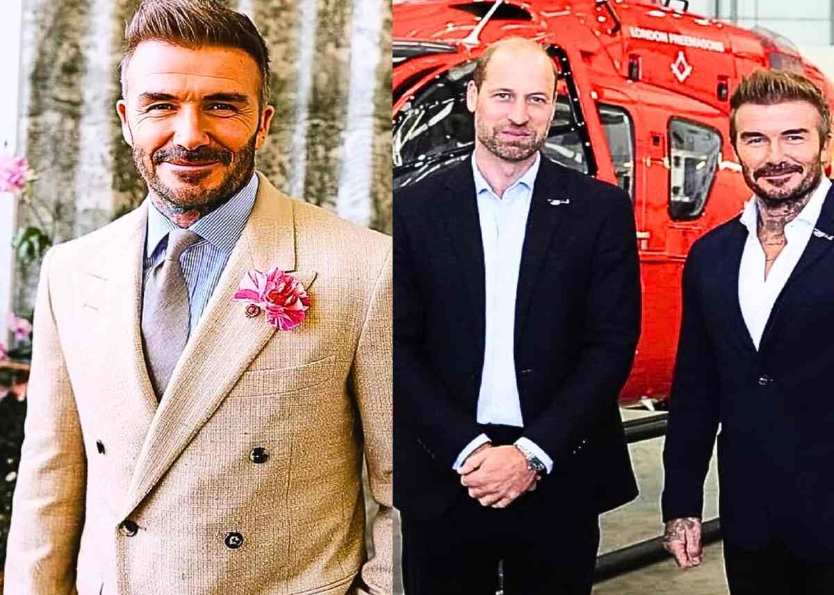 Sir David Beckham celebrates Prince William’s 43rd birthday