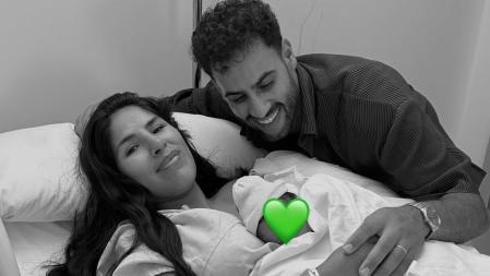 Isa Pantoja da a luz a su segundo hijo: las tiernas imágenes en el hospital  junto a Asraf