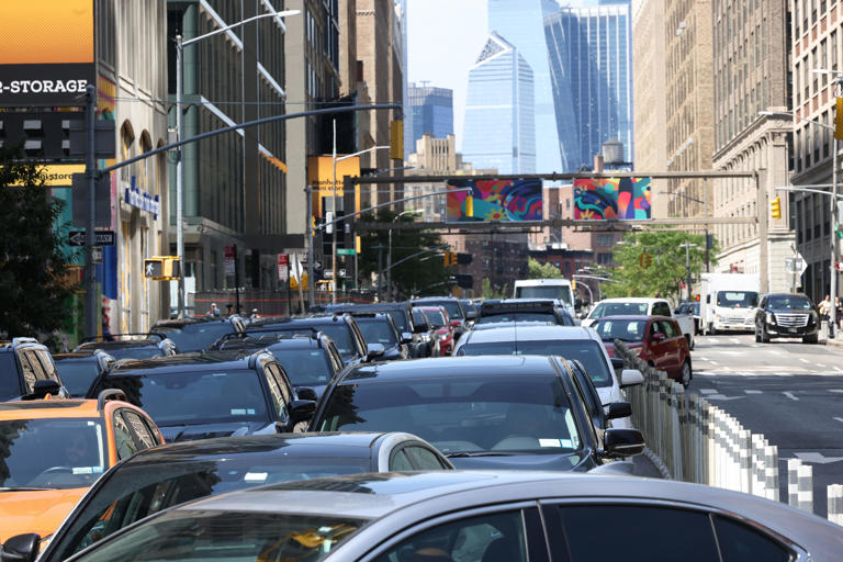 new york city traffic july 4