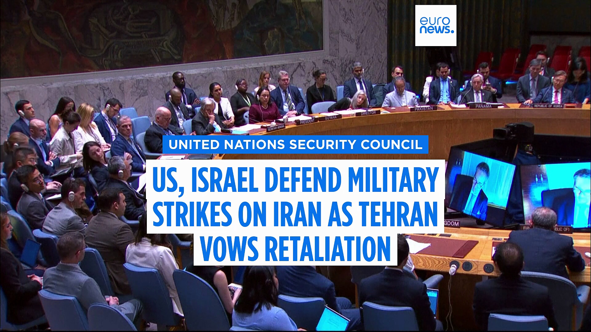 US defends strikes on Iran's nuclear sites at UNSC as Russia and China ...