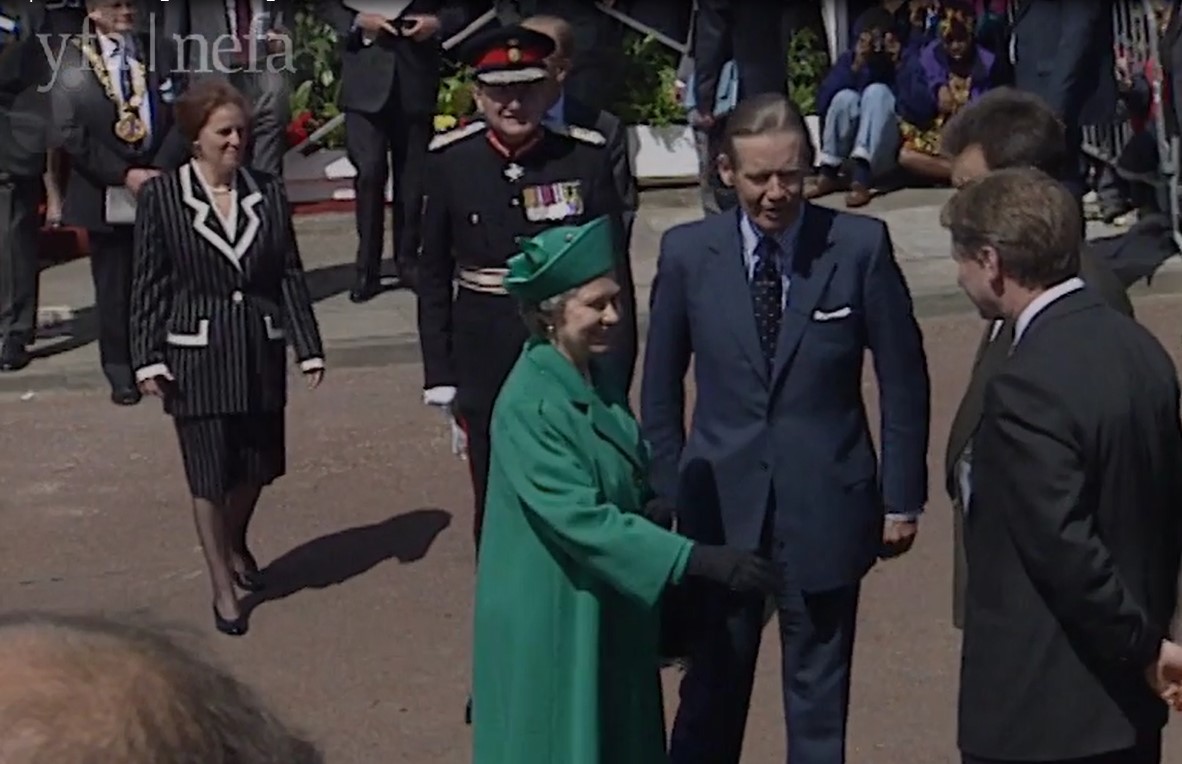 The Queen at Sunderland riverside