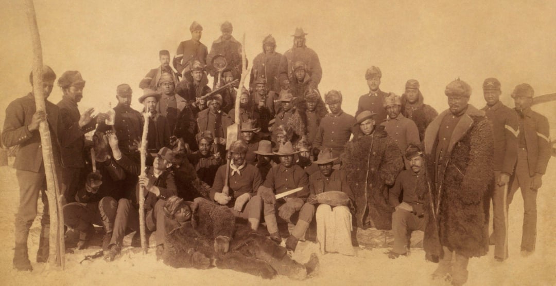 Buffalo soldiers, 1890