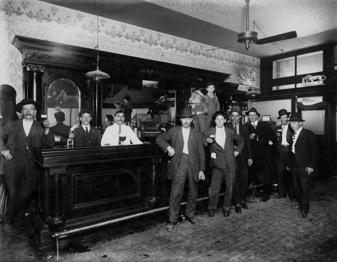 The Sam DeAngelas Saloon, Utah, 1910s