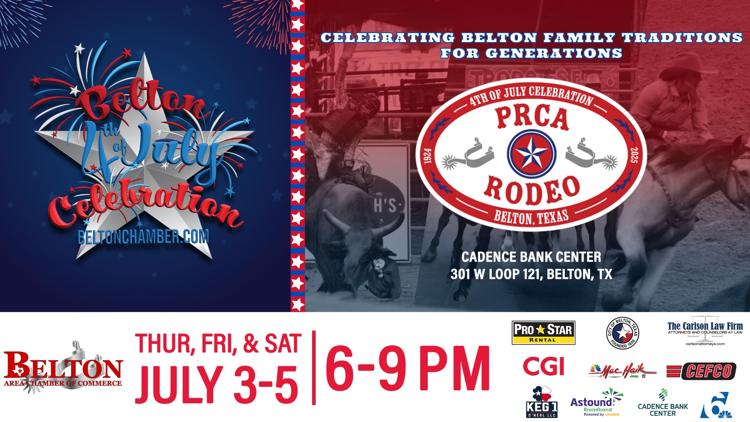 belton texas 4th of july rodeo