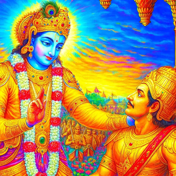 krishna about relationship