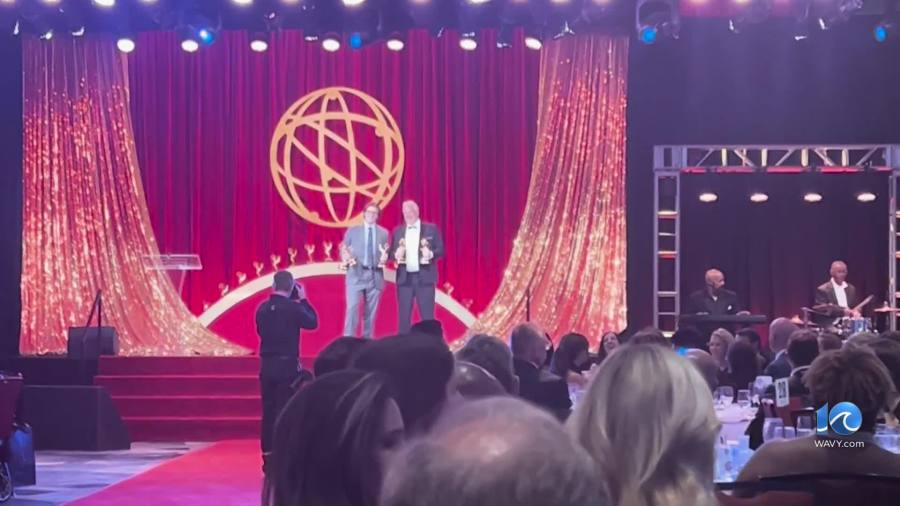 WAVY honored with two regional Emmy awards