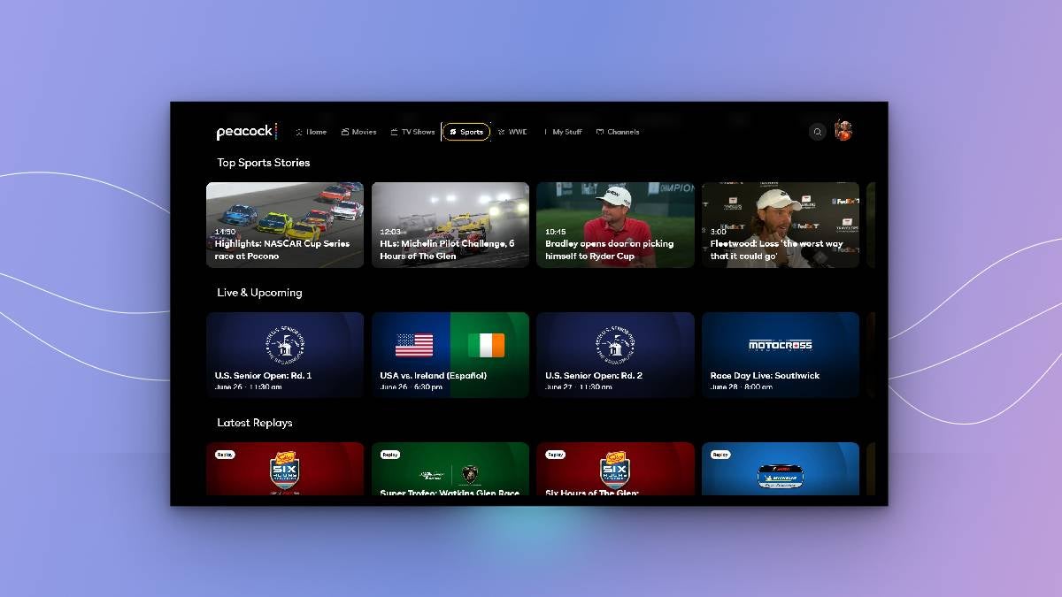 what-sports-are-available-to-stream-on-peacock