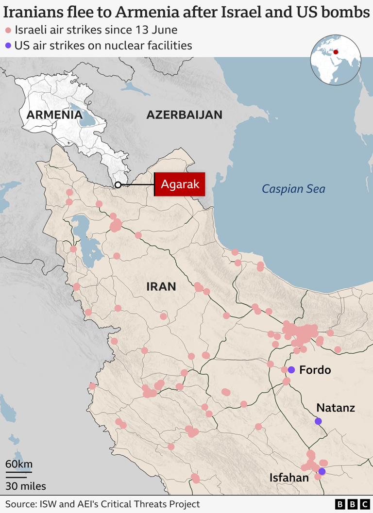 Talk of regime change resonates with Iranians fleeing across border