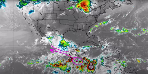 Los modelos climáticos globales prevén una dirección segura. Foto: YouTube. Huracán Info