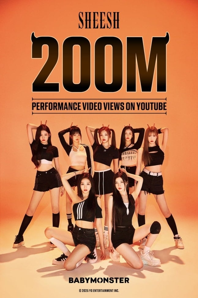 Babymonster logs 200-million views with ‘Sheesh’ dance video