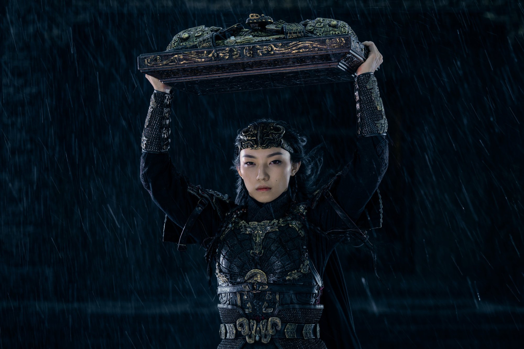 Китайская актриса Наси в кадре из фильма 2025 года «Сотворение богов II: Демоническая сила».