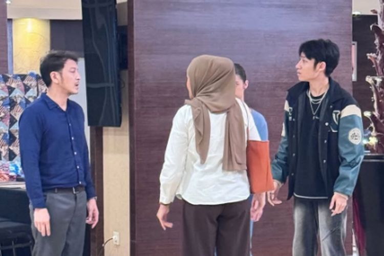 Kiesha Alvaro saat bersama Dimas Anggara