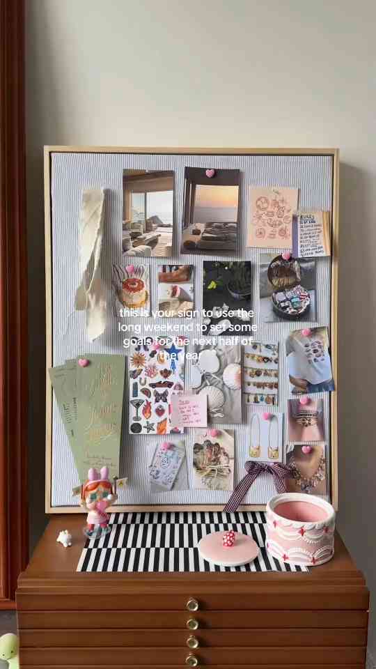 DIYing a Cute Pin Board Was Actually One of My Smarter Moves