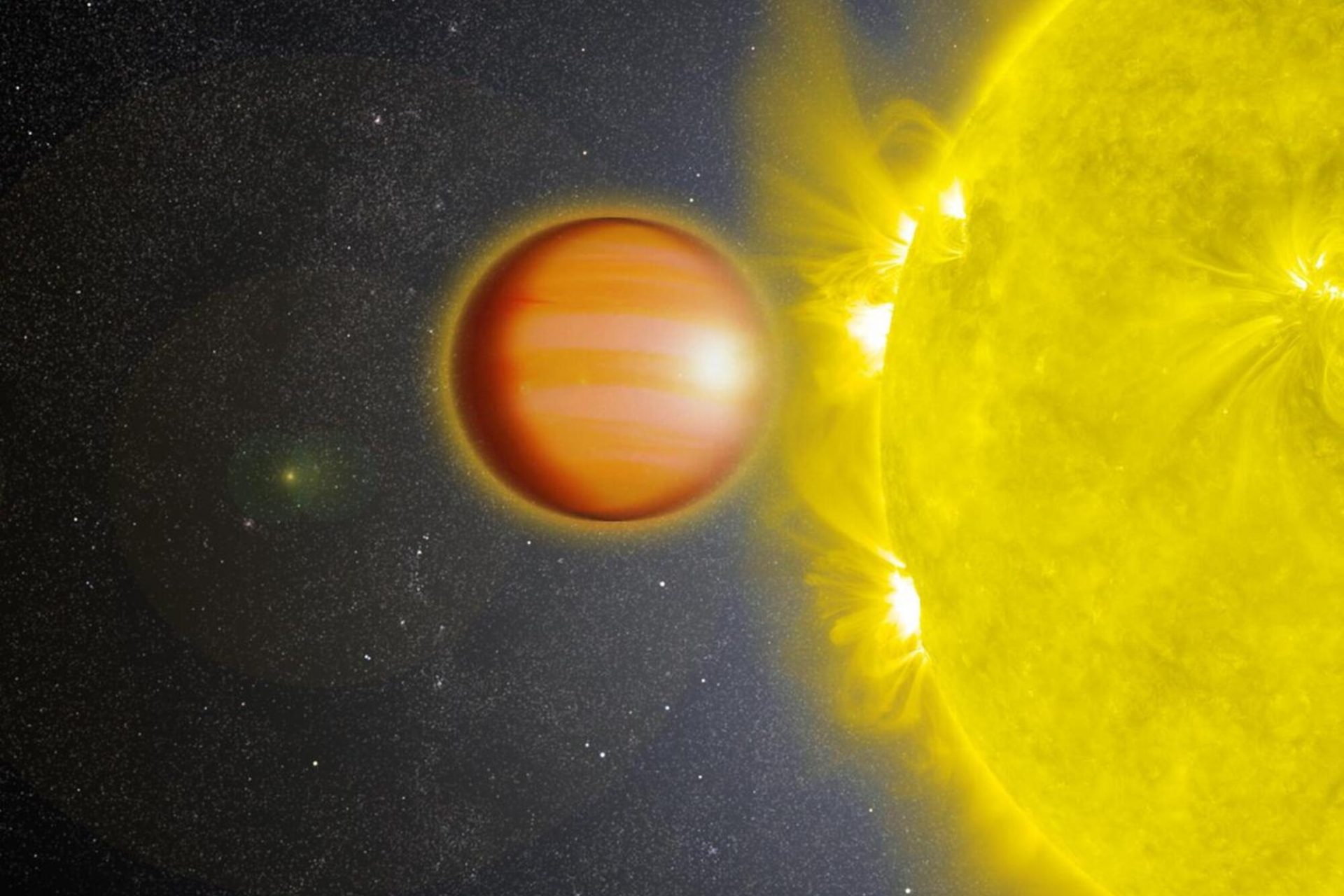Os detalhes do exoplaneta gigante avistado pela NASA