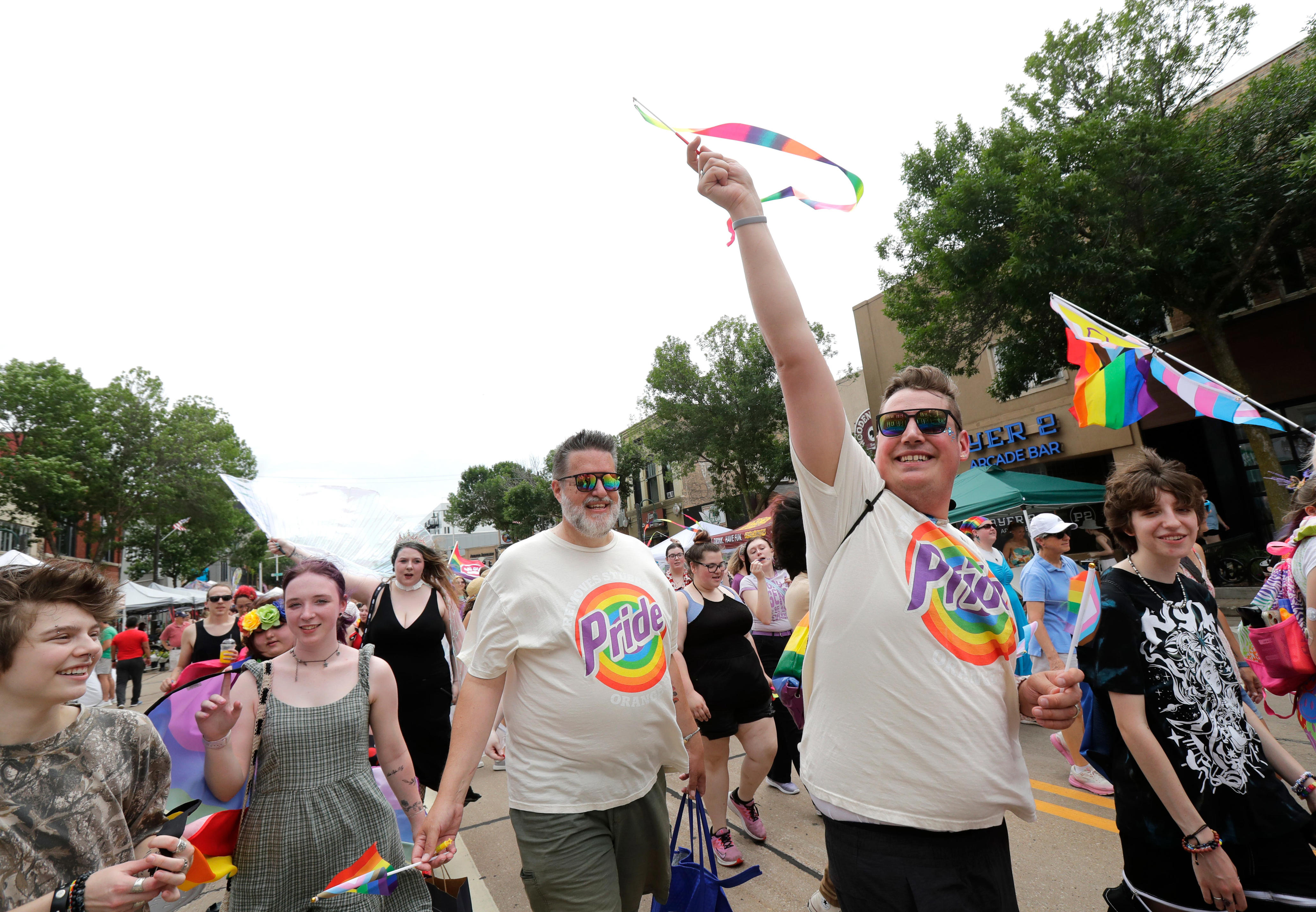 The second-ever Pride Promenade kicks off this year's Fox Valley Pride