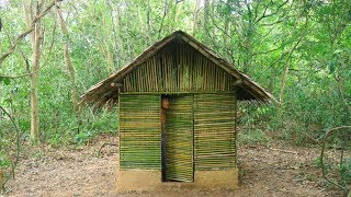 Building a New House in the Forest Using Natural Materials