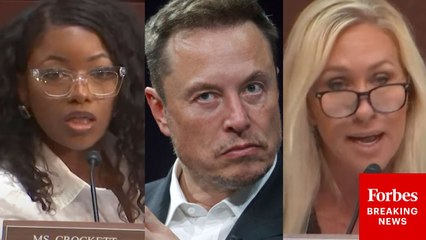 DOGE Hearing Grinds To A Complete Halt When Jasmine Crockett Calls To Subpoena  Elon Musk | Watch