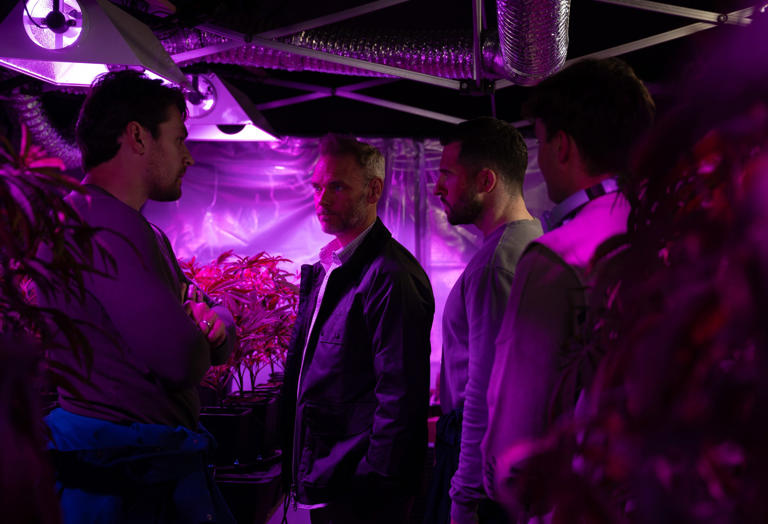 Ray arrives and causes trouble (Picture: ITV)