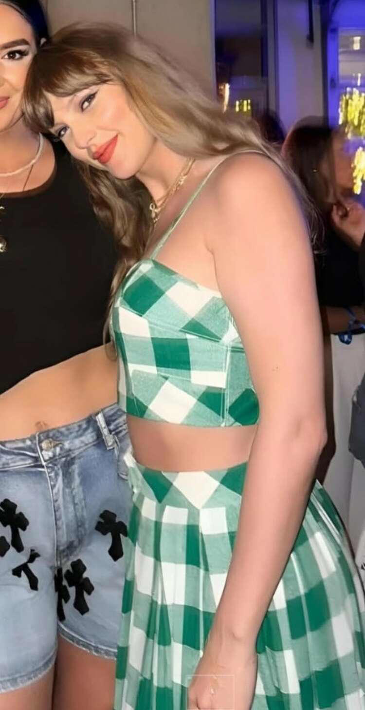 Taylor Swift wore a crop top and skirt by Houston fashion designer Hunter  Bell. It sold out in hours.