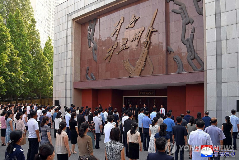 Rassemblement à Pyongyang 