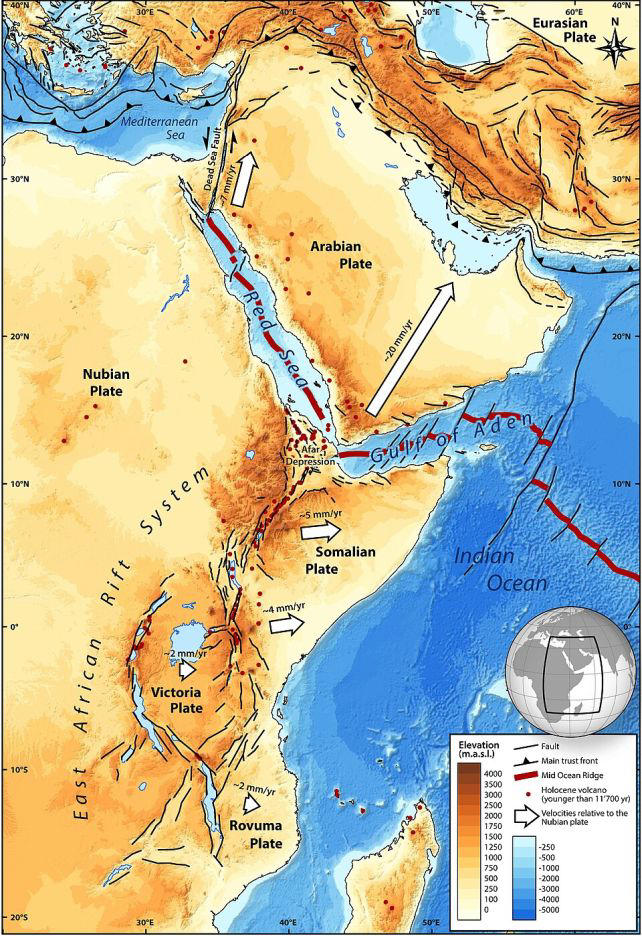 First signatures of a future tectonic split are bubbling up in Zambia