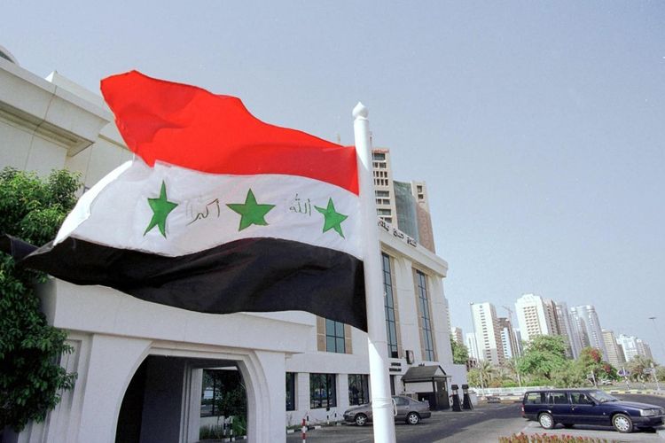 Bendera Irak.