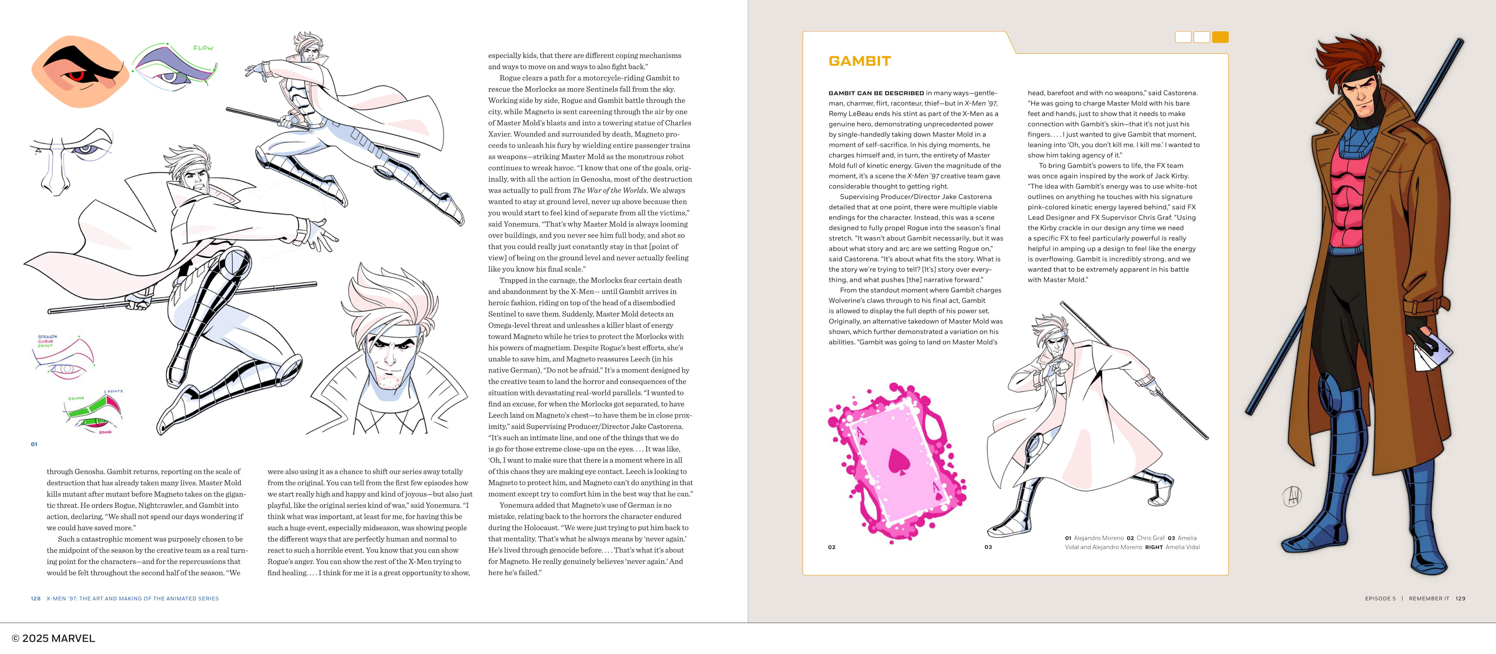 X Men 97 The Art And Making Of The Animated Series Preview Gallery