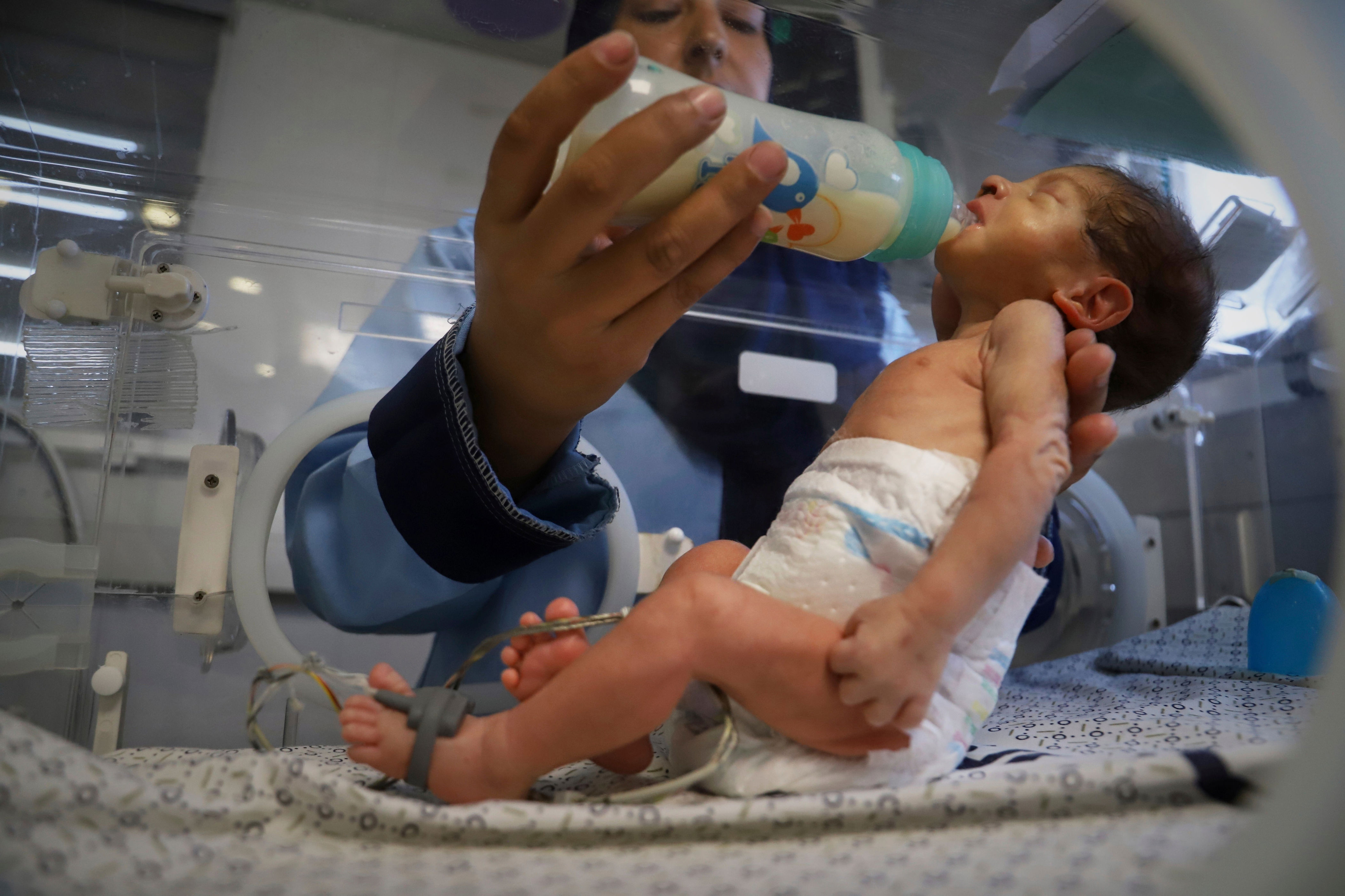 Middle East Wars Gaza Premature Babies: