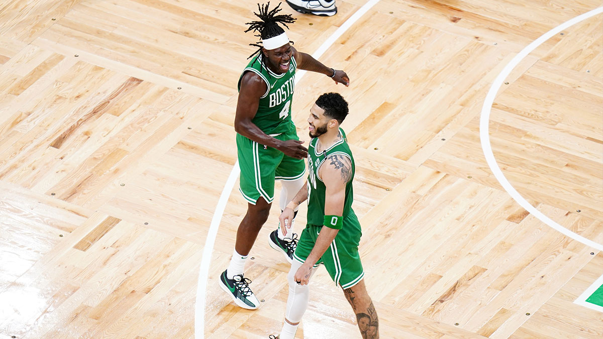 Jayson Tatum breaks silence on Celtics’ Jrue Holiday, Kristaps