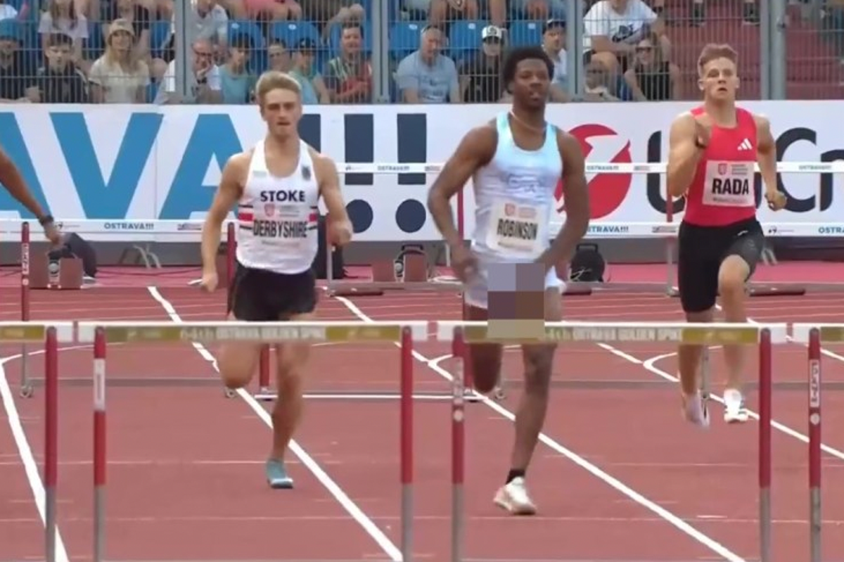 World champion’s wardrobe malfunction fails to thwart 400m win