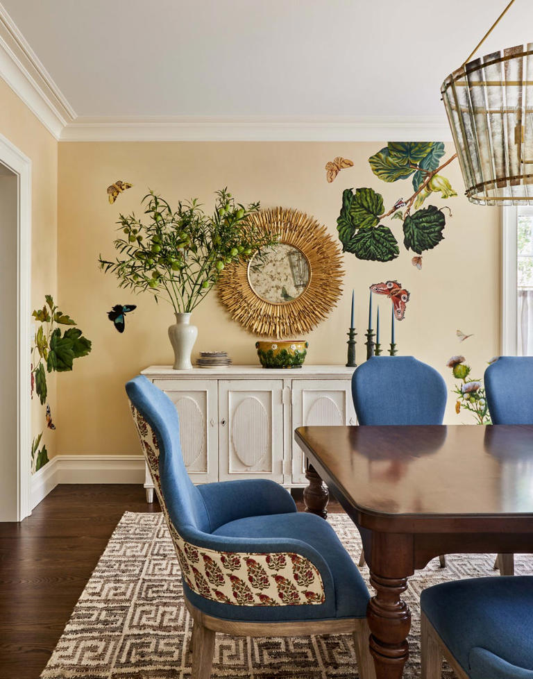 This Designer's Pattern-Packed Countryside Estate Melds Tailored ...