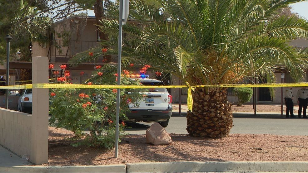 Pair arrested for murder after man found shot dead in Las Vegas apartment