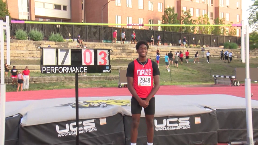 Maize’s Alan Hanna named Gatorade Kansas Boys Track & Field Player of ...