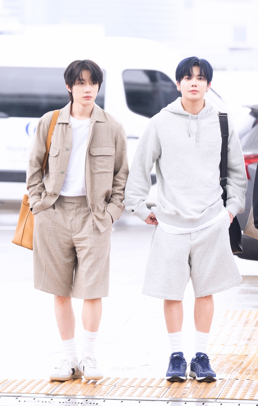 TXT ヨンジュン テヒョン ヒュニンカイ フォト フォト】ヒュニンカイはどこに…TXTの4人がDIORのショーに出席するため