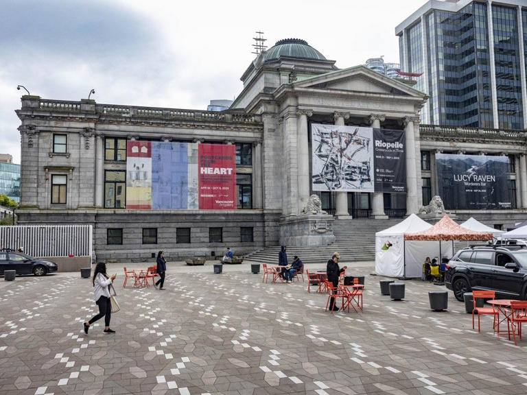 The Vancouver Art Gallery on June 25, 2025. 