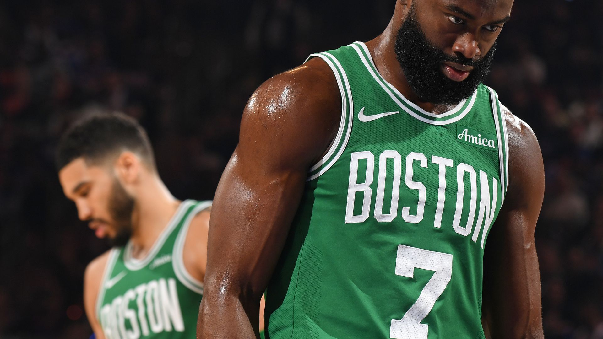 Brad Stevens provides Jayson Tatum, Jaylen Brown injury updates in