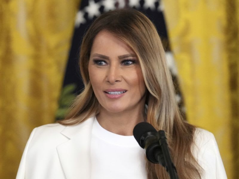 Melania Trump First Lady hüllt sich in Schweigen nach Kritik unter