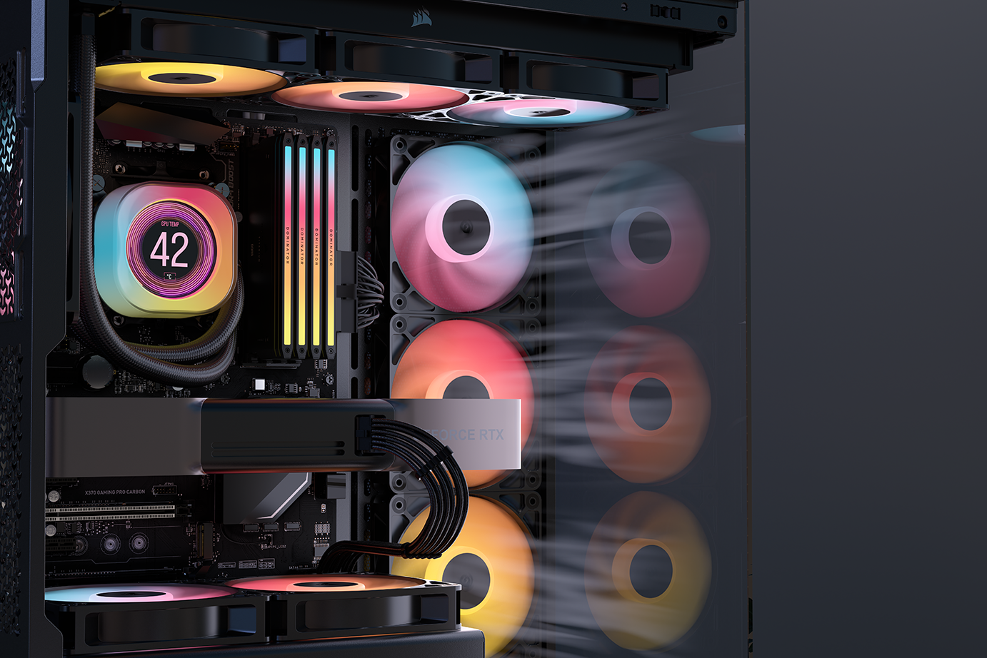 Corsair introduces PC case fans with 'reverse rotors' which apparently ...