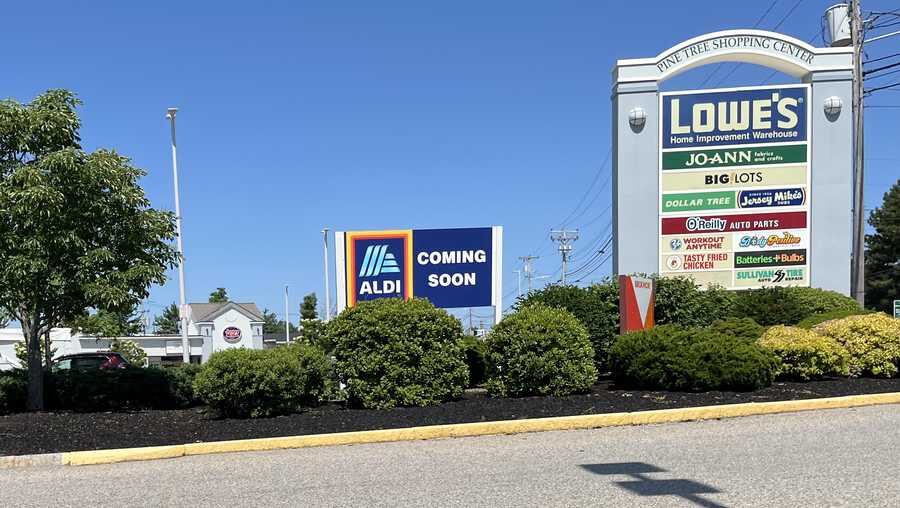 Aldi now says its first store in Maine should open in March