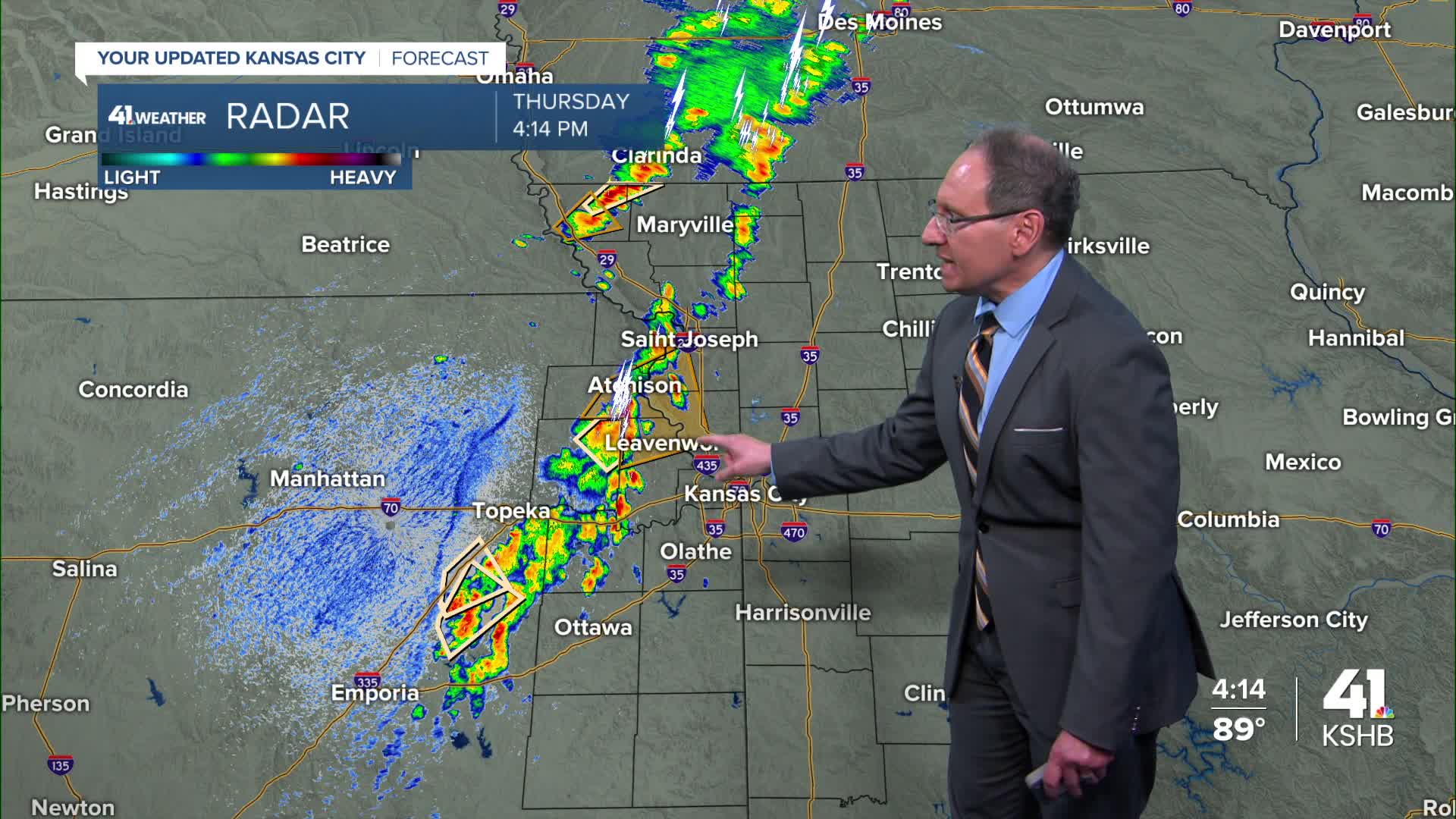 KSHB 41 Weather Update